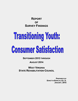 Report of Youth Survey Findings, September 2013 - August 2014