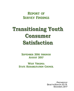 Report of Youth Survey Findings, September 2016 - August 2017